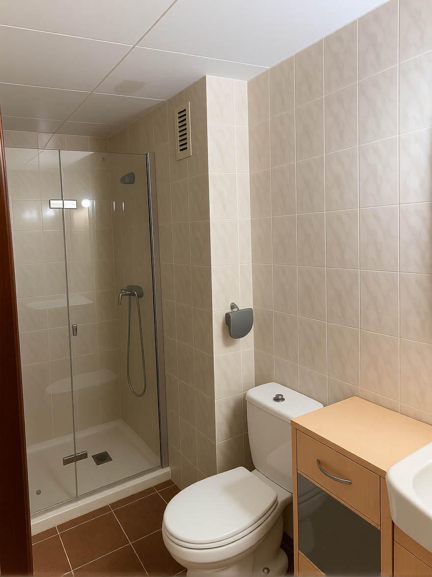 Piso en venta en Avenida Papa Luna, 4 — Casa banho