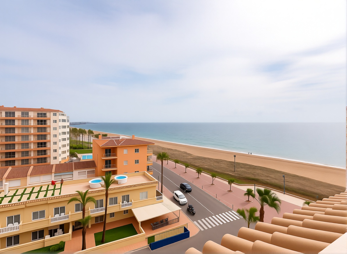 Ático en venta en Avenida del Papa Luna — Sea view