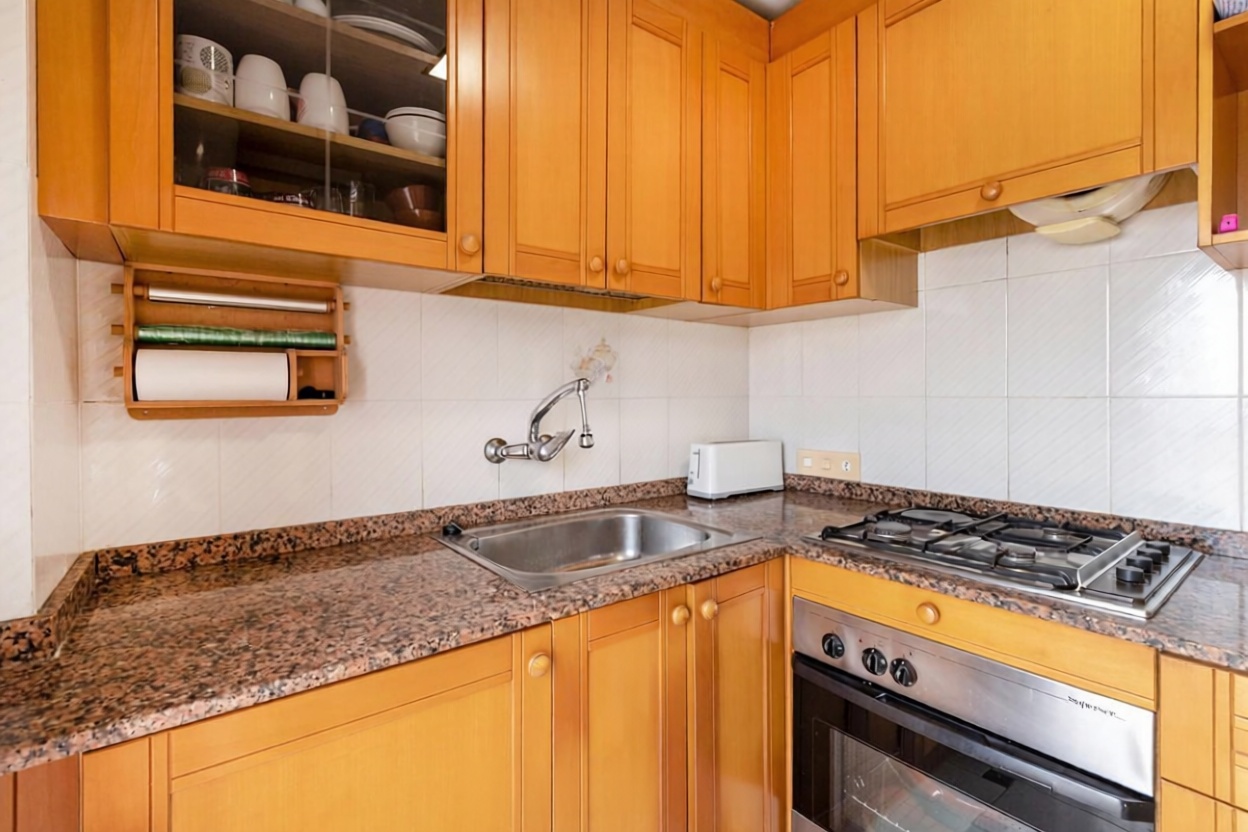 Ático en venta en Avenida del Papa Luna — Kitchen