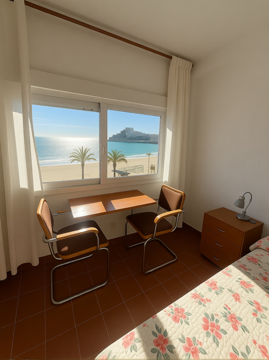 Ático en venta en Avenida del Papa Luna s/n — Schlafzimmer