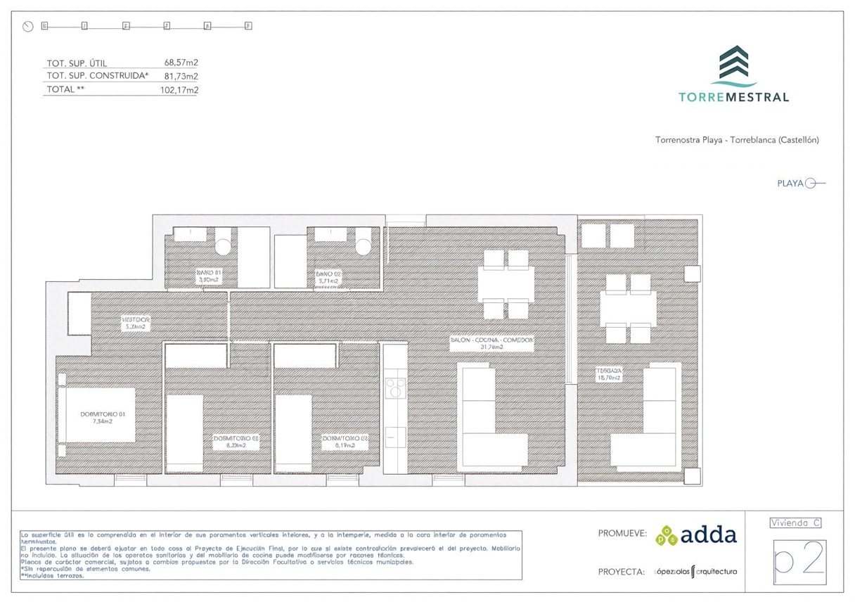 Piso en venta en Calle del Mestral, 2 — Rejet