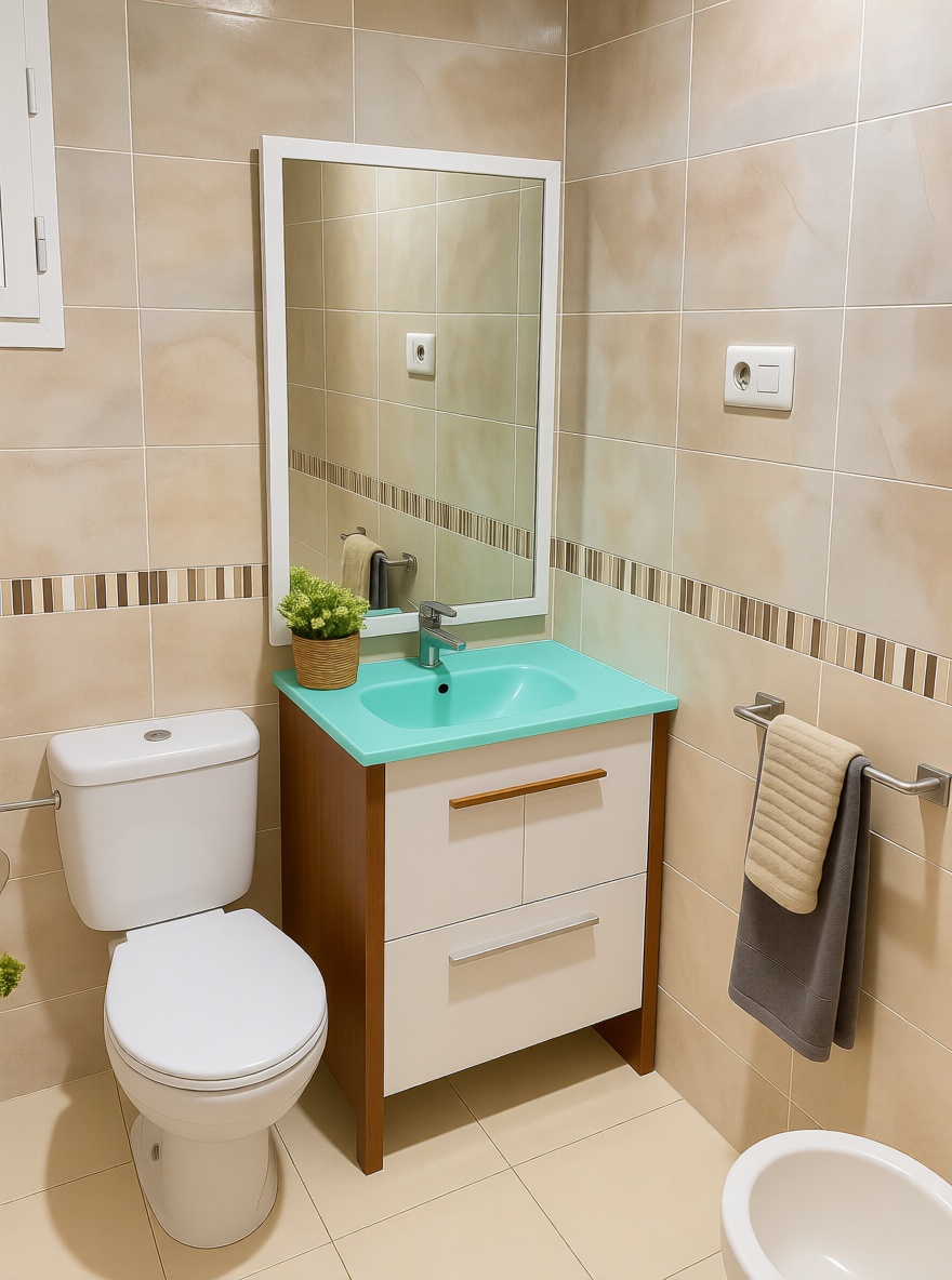 Ático en venta en Calle Amplaries s/n — Bathroom