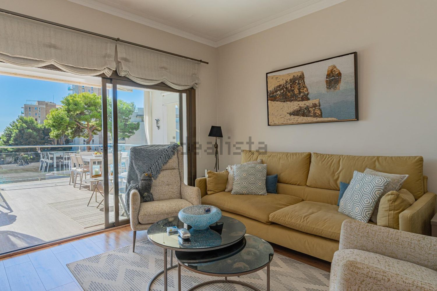 Penthouse in erste Meereslinie in Calvià — Wohnzimmer