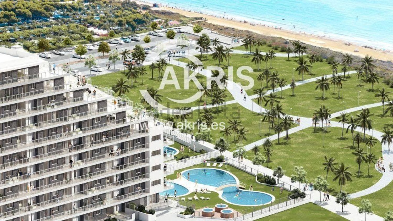 Piso en venta en Calle Hongria — Aerial
