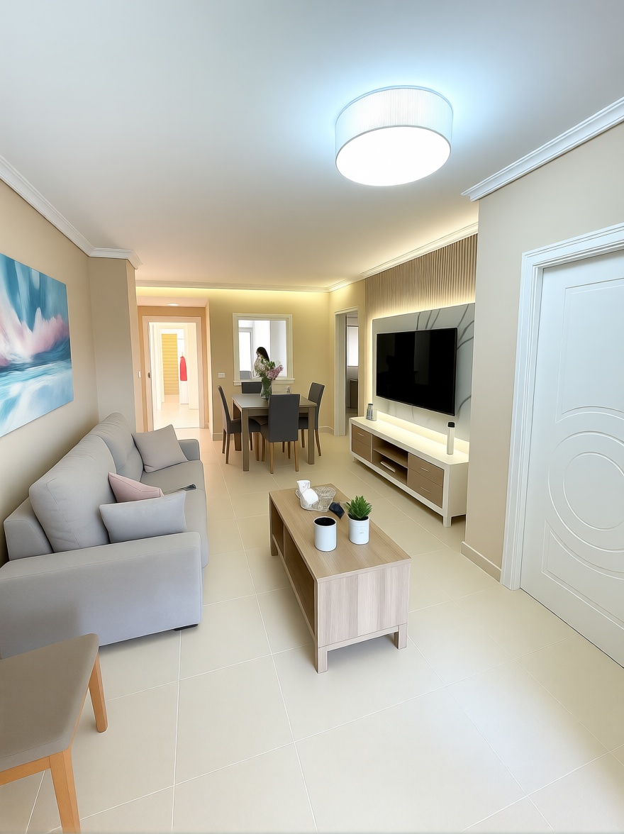 Piso en venta en Calle Amplaries — Living room