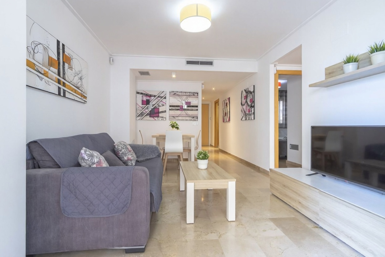 Piso en venta en Calle de Rafael Alberti, 1 — Wohnzimmer