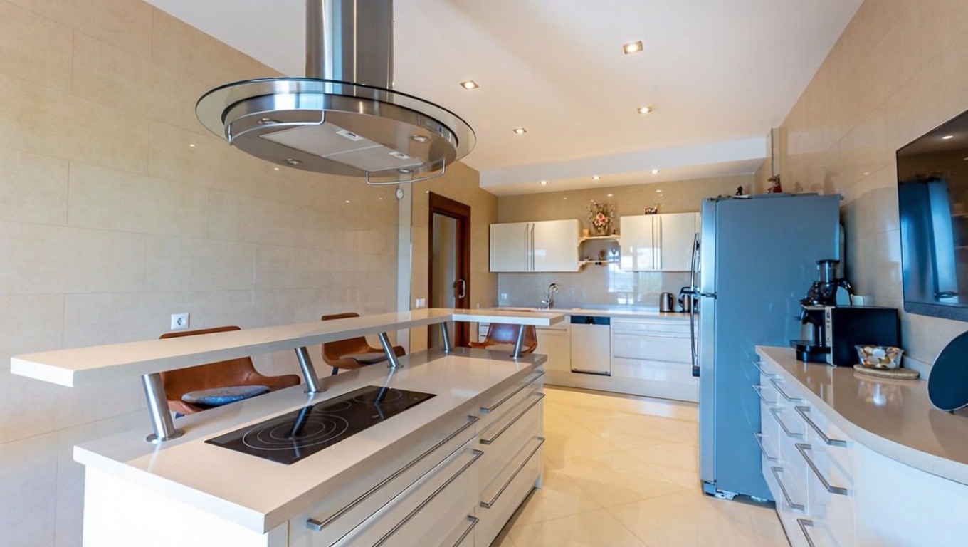 Chalet con acceso directo a playa en Calvià — Cocina