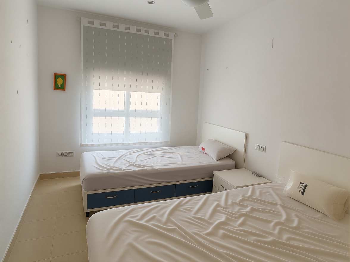 Piso en primera línea de playa en Benicasim/Benicàssim — Dormitorio