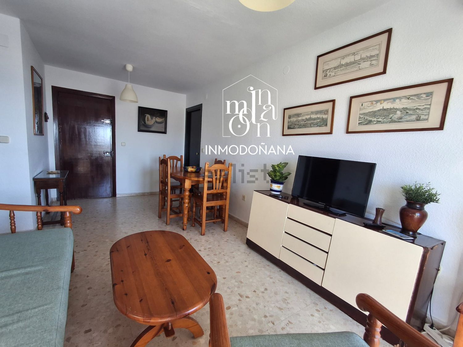 Beachfront flat in Almonte — Living room