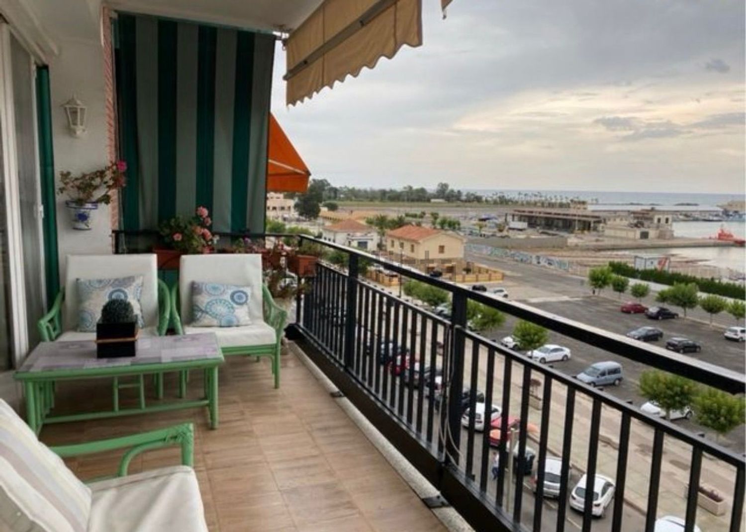 Apartamento em primeira linha de praia em Burriana — Terraço mar