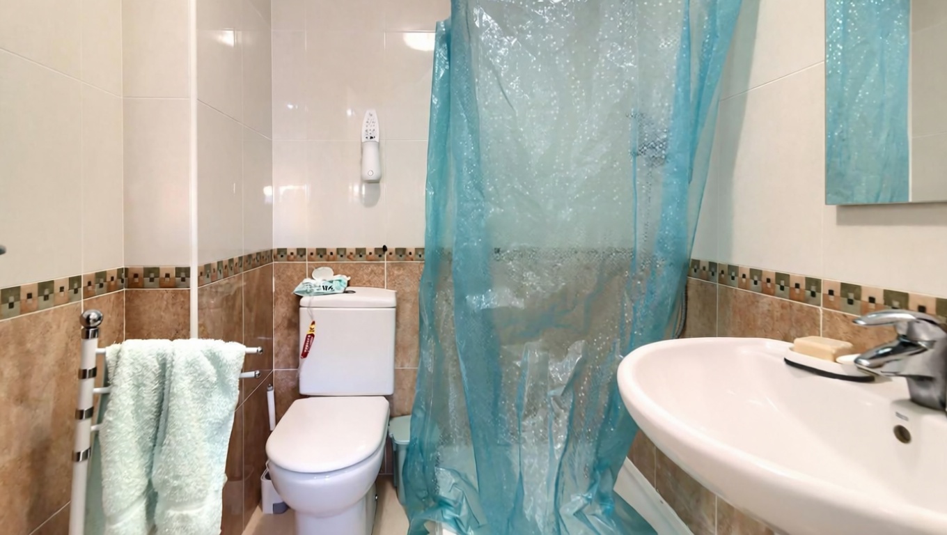 Piso en primera línea de playa en Moncofa — Baño