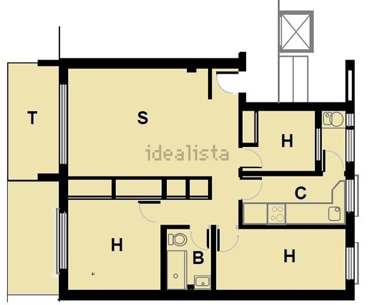 Flat for sale frontline beach in Canet d'En Berenguer