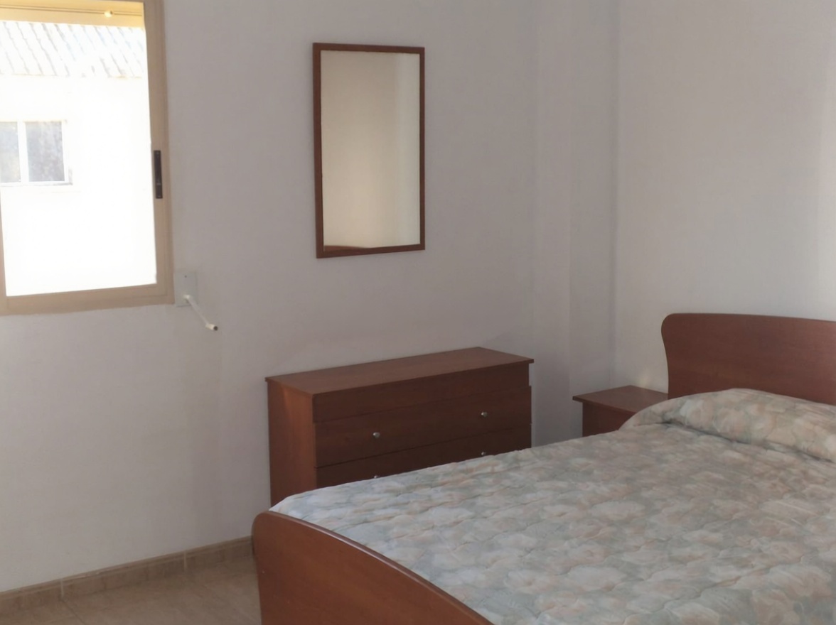 Ático en primera línea de mar en Puerto de Sagunto — Dormitorio