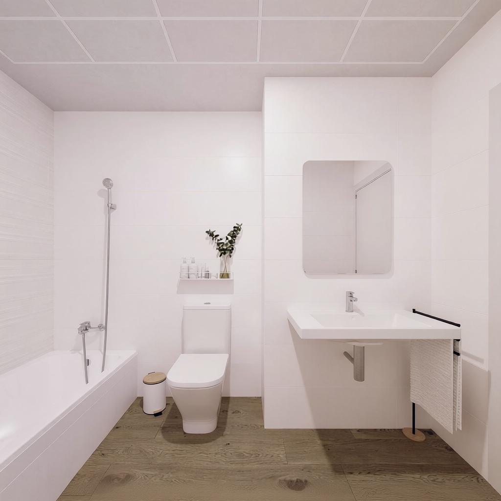 Chalet with direct beach access in Puig — Bathroom