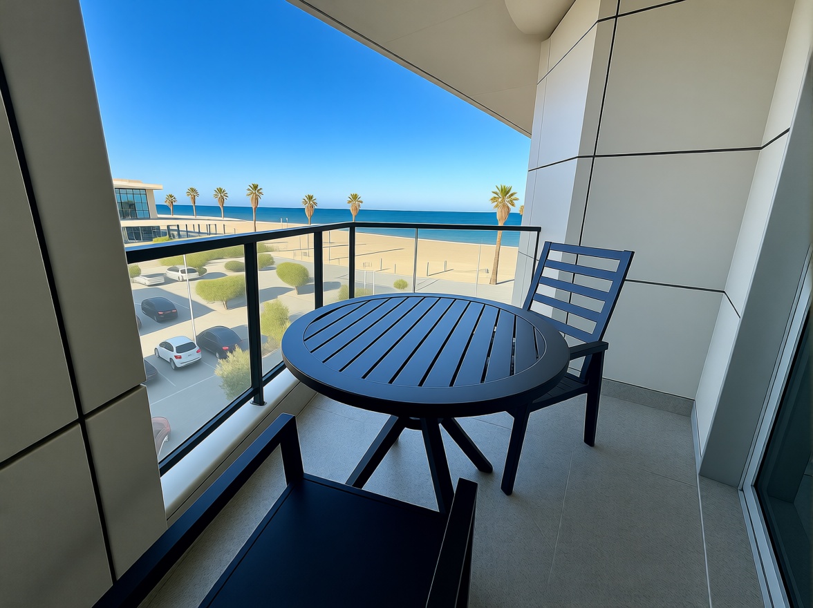 Beachfront flat in Alboraya — Sea terrace