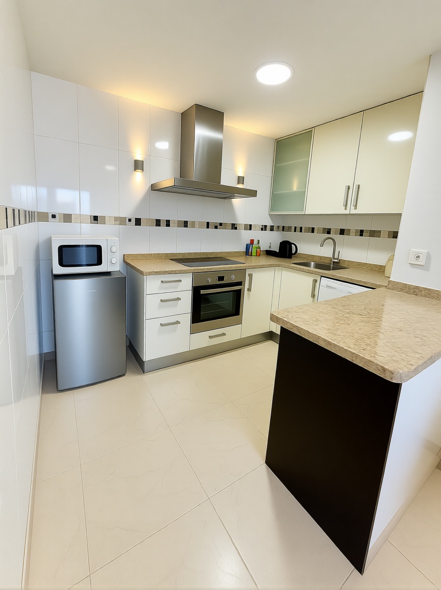 Beachfront flat in Alboraya — Bedroom