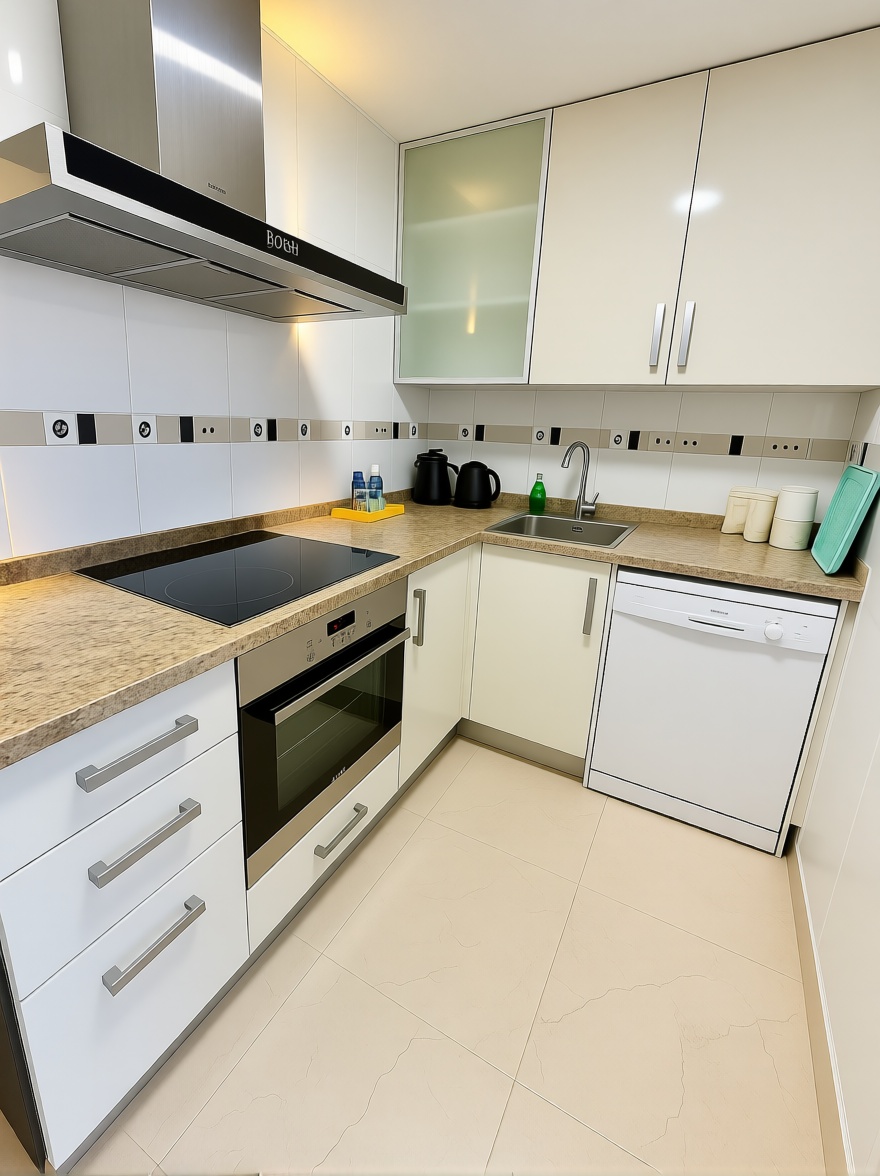 Beachfront flat in Alboraya — Bedroom