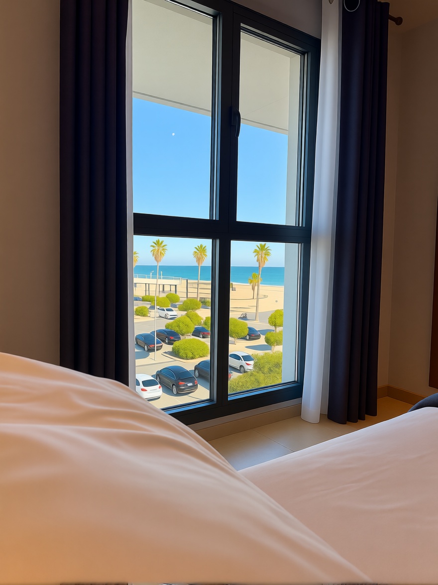 Beachfront flat in Alboraya — Bathroom
