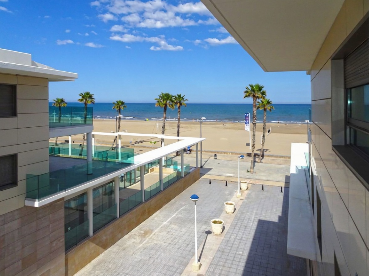 Appartement en première ligne de plage à Alboraya