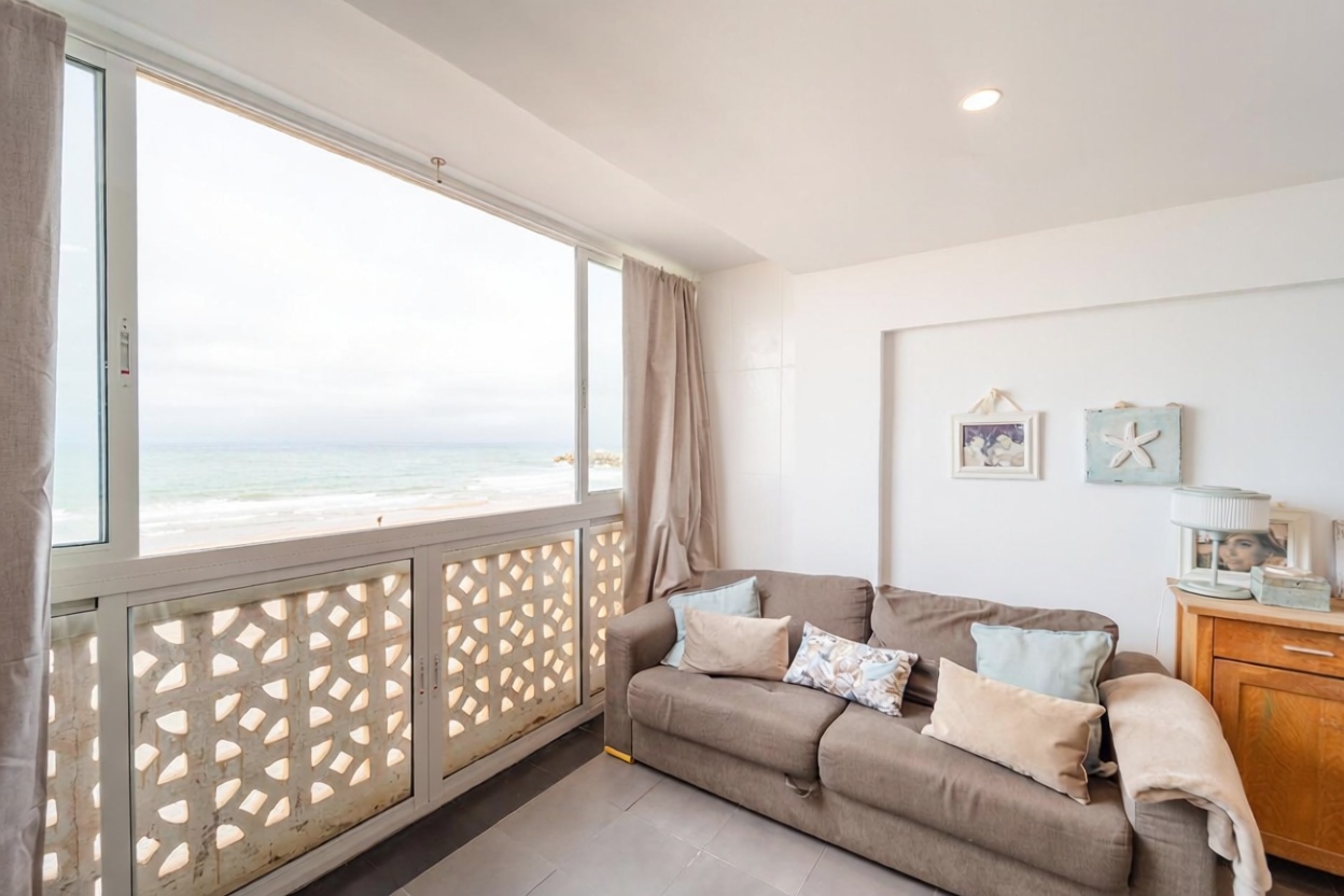 Wohnung in erste Strandlinie in El Perellonet — Schlafzimmer