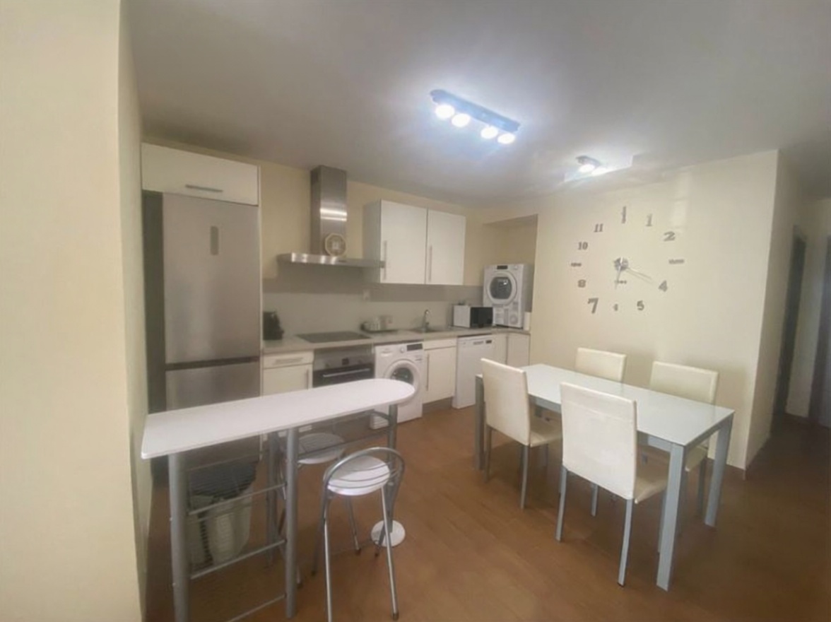 Wohnung in erste Strandlinie in El Perellonet — Küche