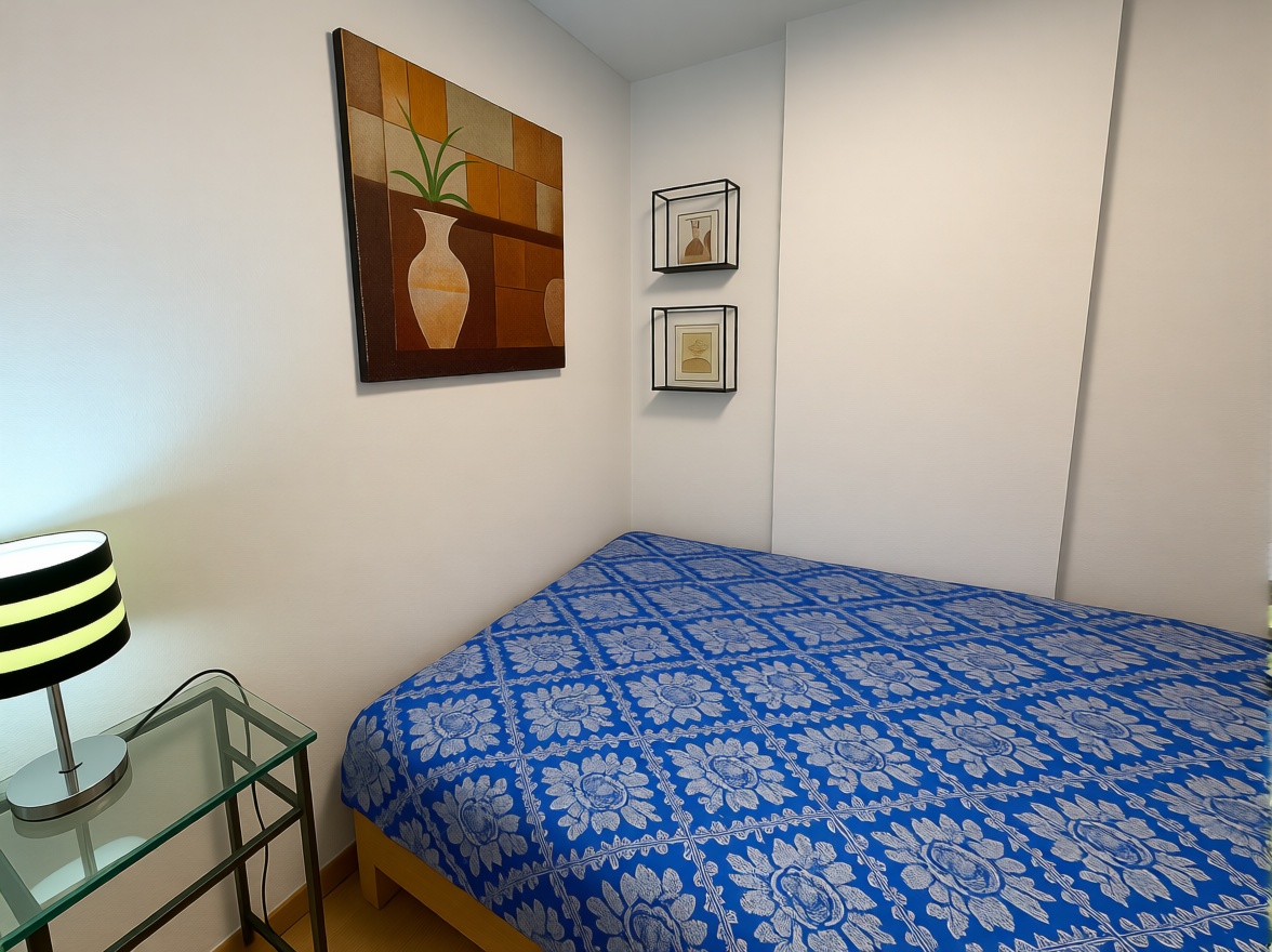 Piso en primera línea de playa en València — Dormitorio
