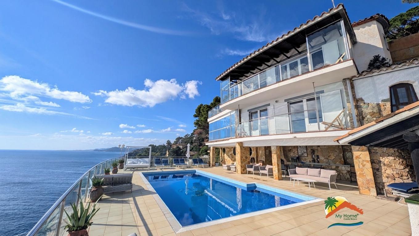 Chalet à vendre avec accès direct à la plage à Lloret de Mar