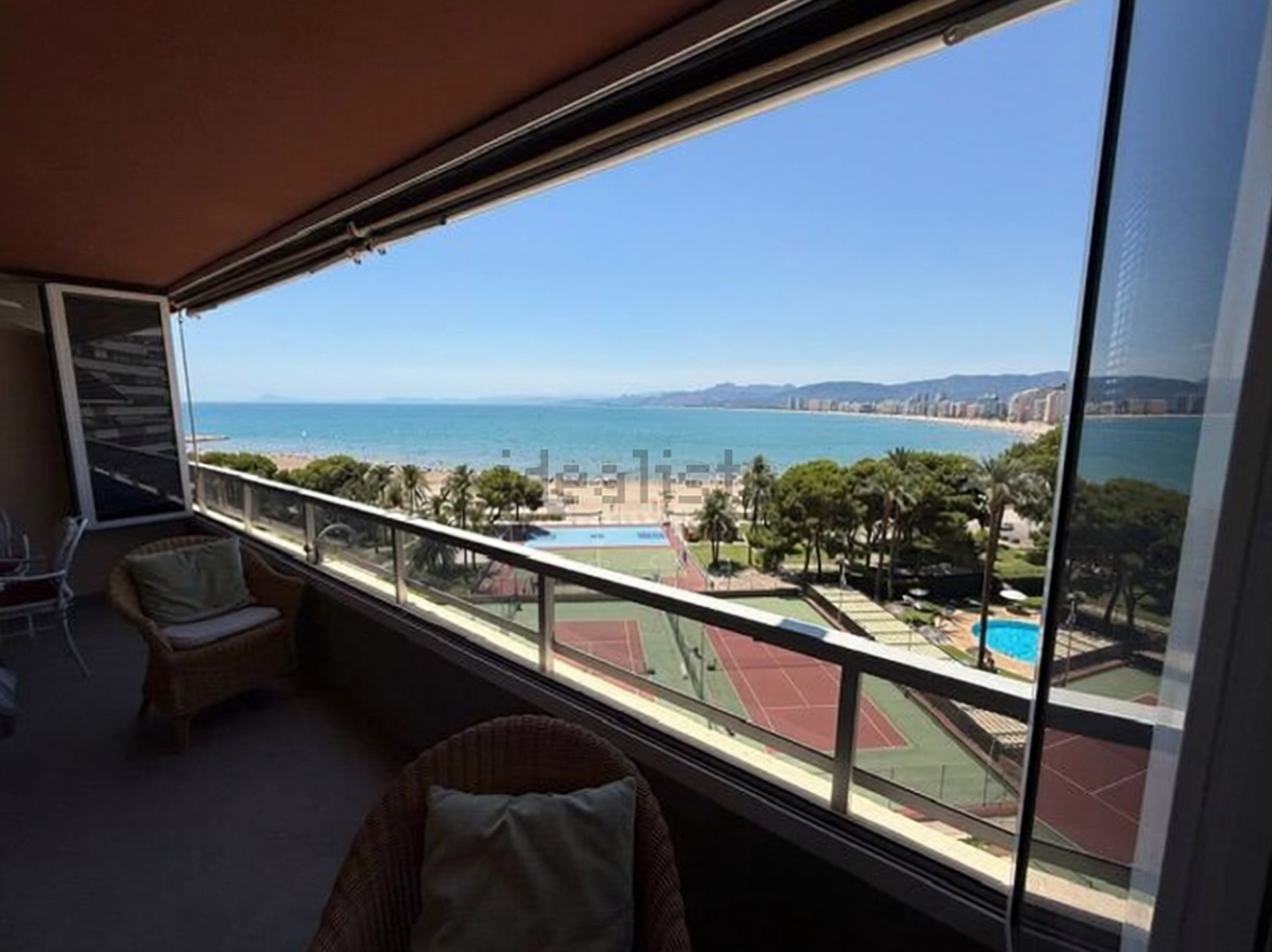 Apartamento em primeira linha de praia em Cullera — Terraço mar