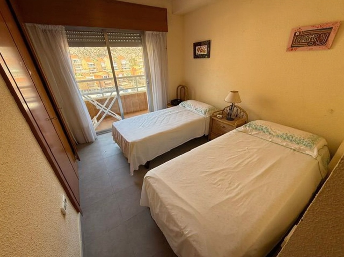 Apartamento em primeira linha de praia em Cullera — Quarto
