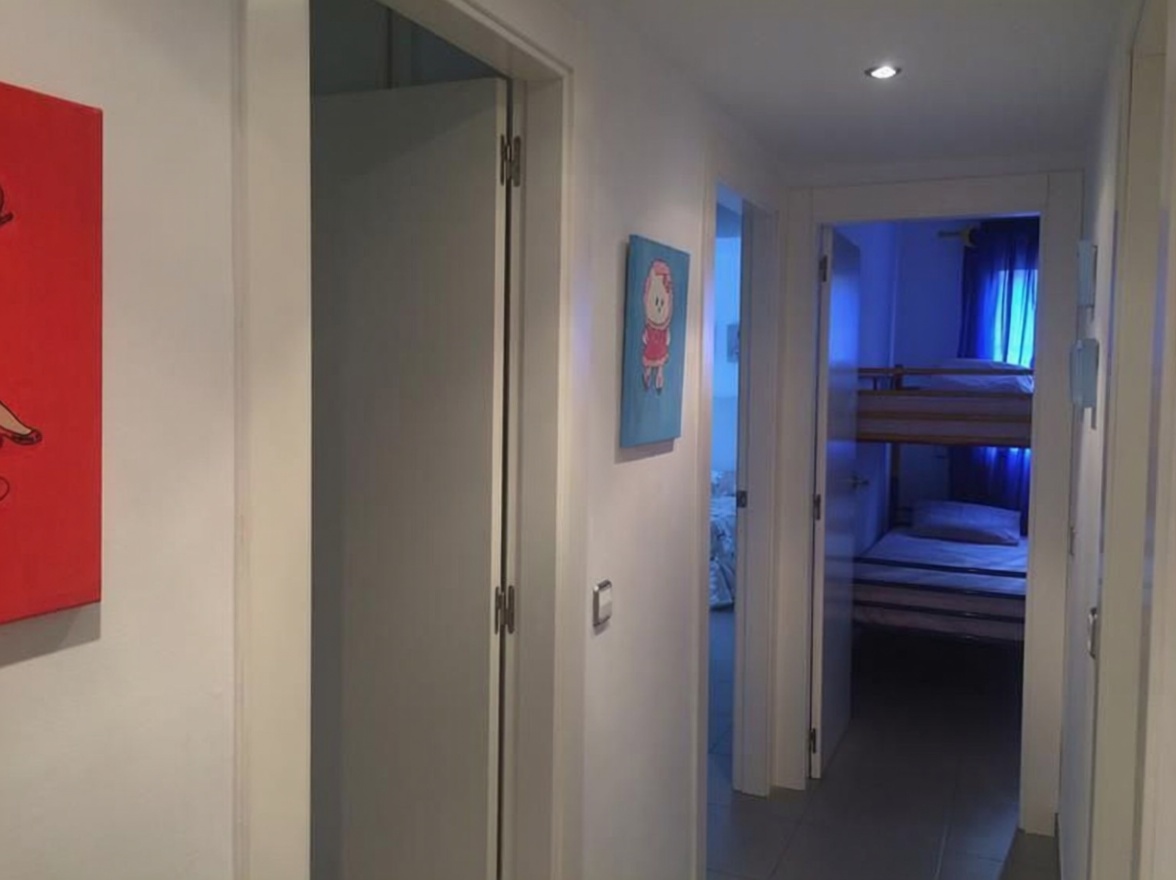 Wohnung in erste Strandlinie in Gandia — Bad
