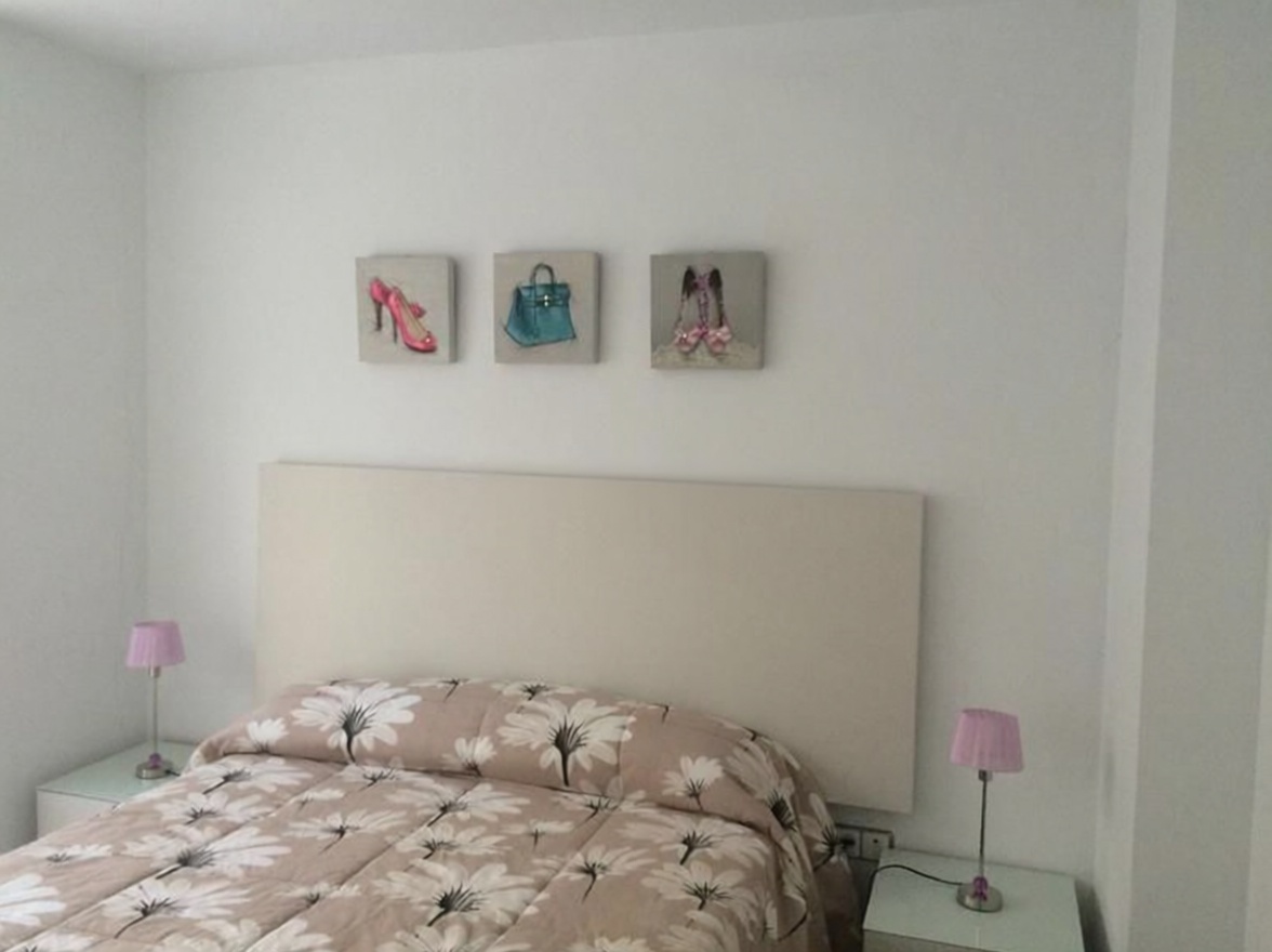 Apartamento em primeira linha de praia em Gandia — Quarto