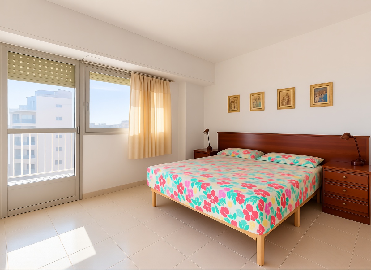 Apartamento em primeira linha de praia em Gandia — Quarto