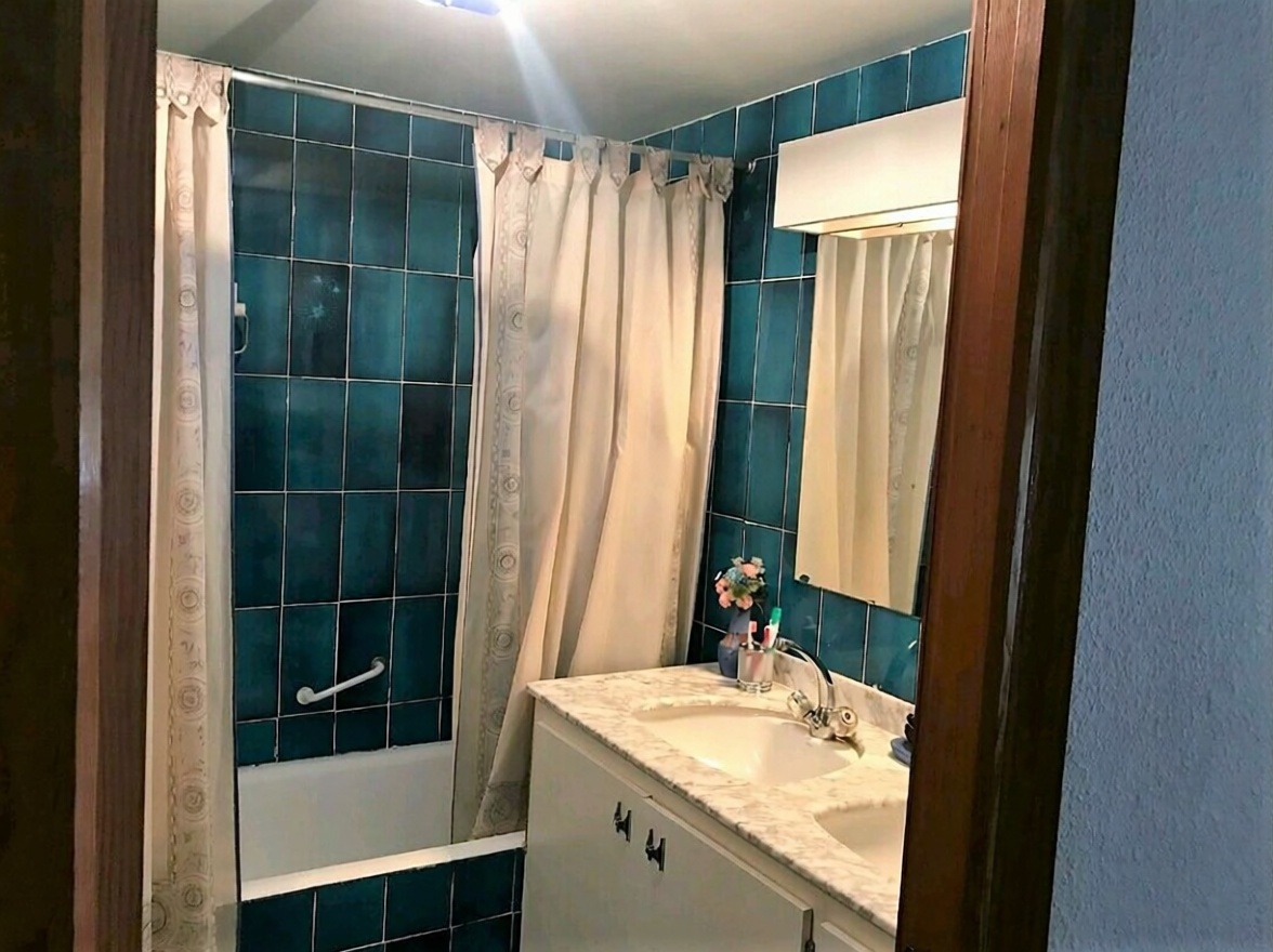 Duplex em primeira linha de praia em Gandia — Casa banho