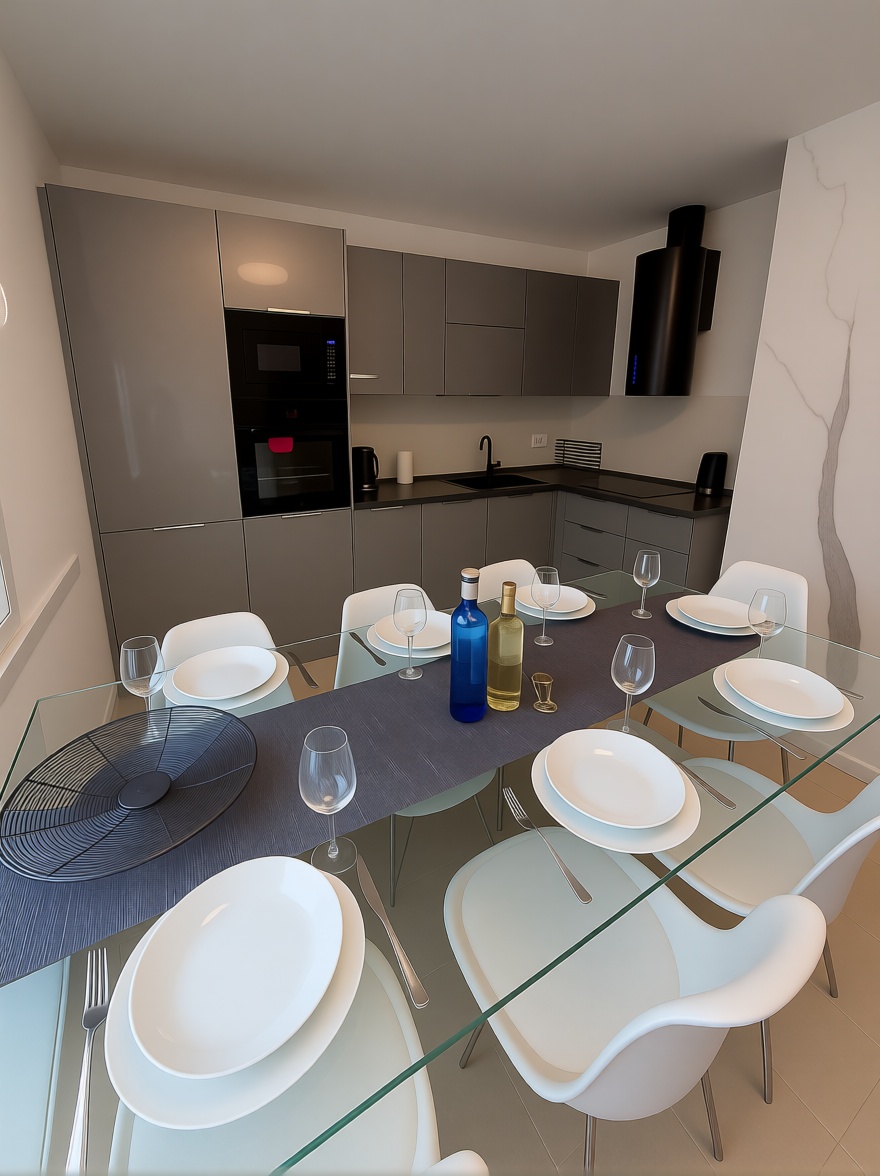 Apartamento em primeira linha de praia em Gandia — Cozinha