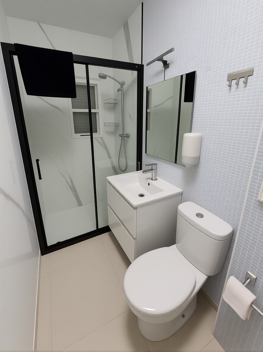 Apartamento em primeira linha de praia em Gandia — Casa banho