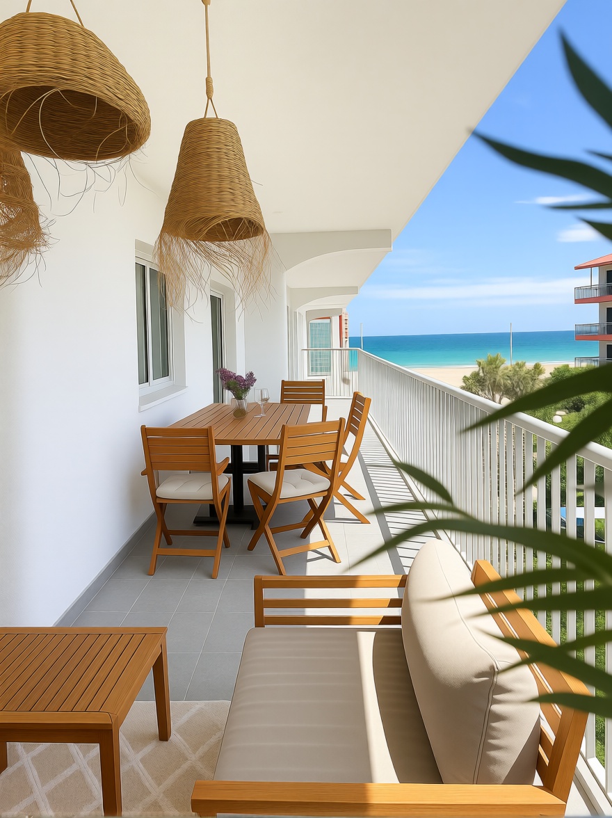 Квартира первая линия пляжа в Gandia