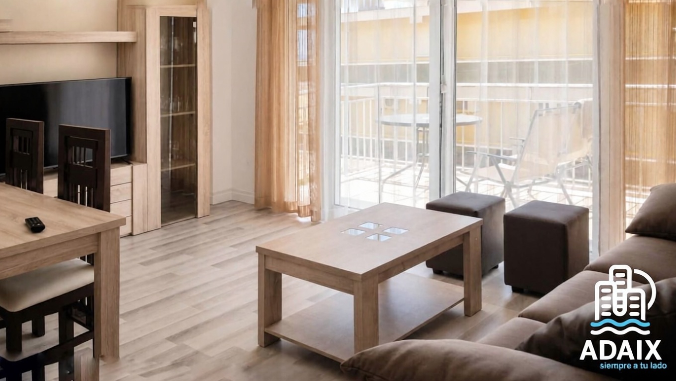 Apartamento em primeira linha de praia em Gandia — Terraço mar