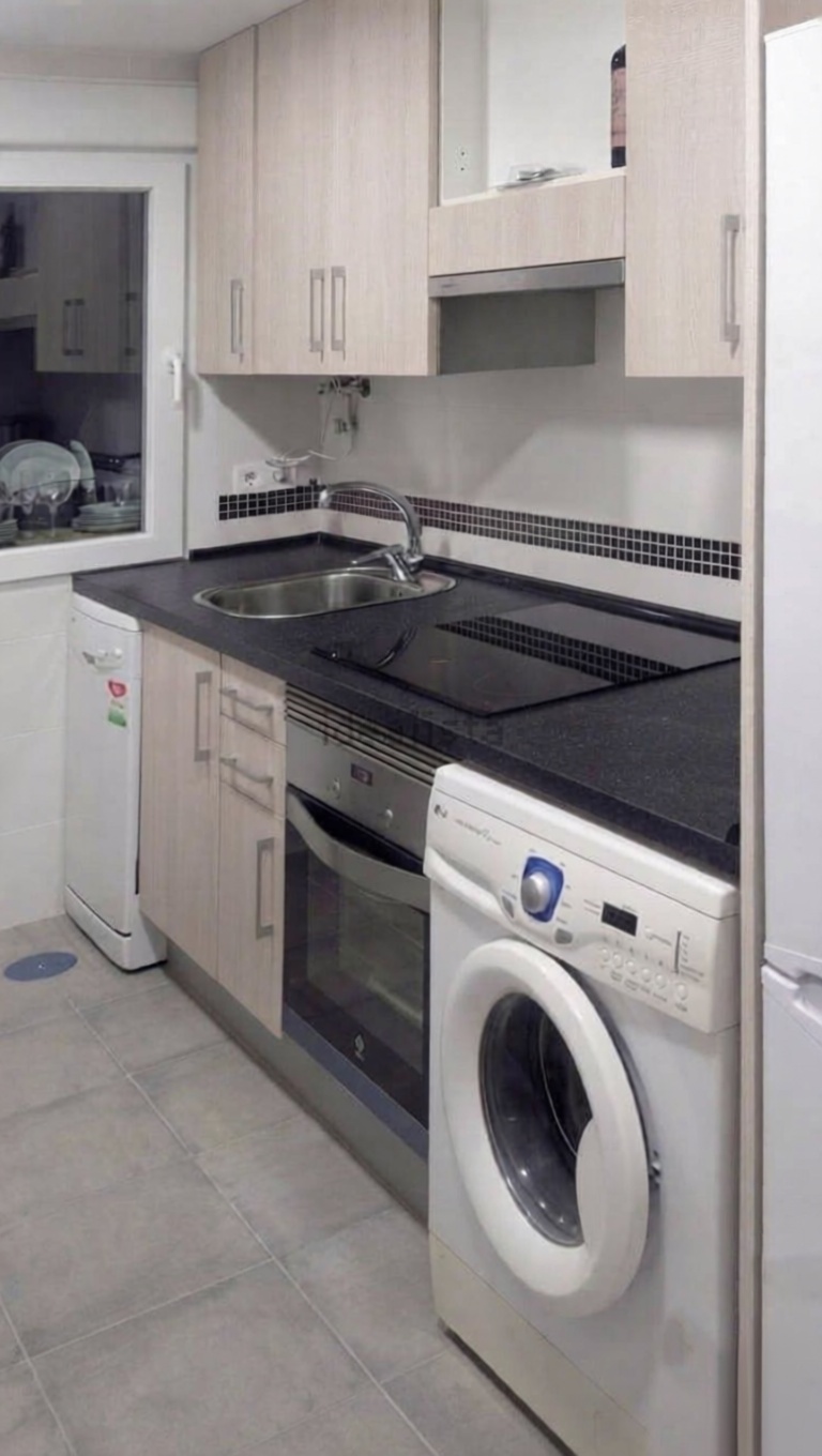 Apartamento em primeira linha de praia em Gandia — Cozinha