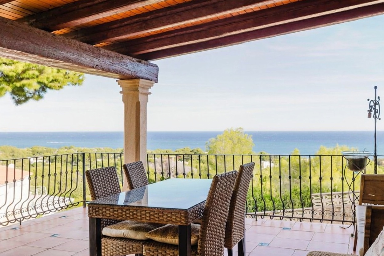 Chalet con acceso directo a playa en Dénia