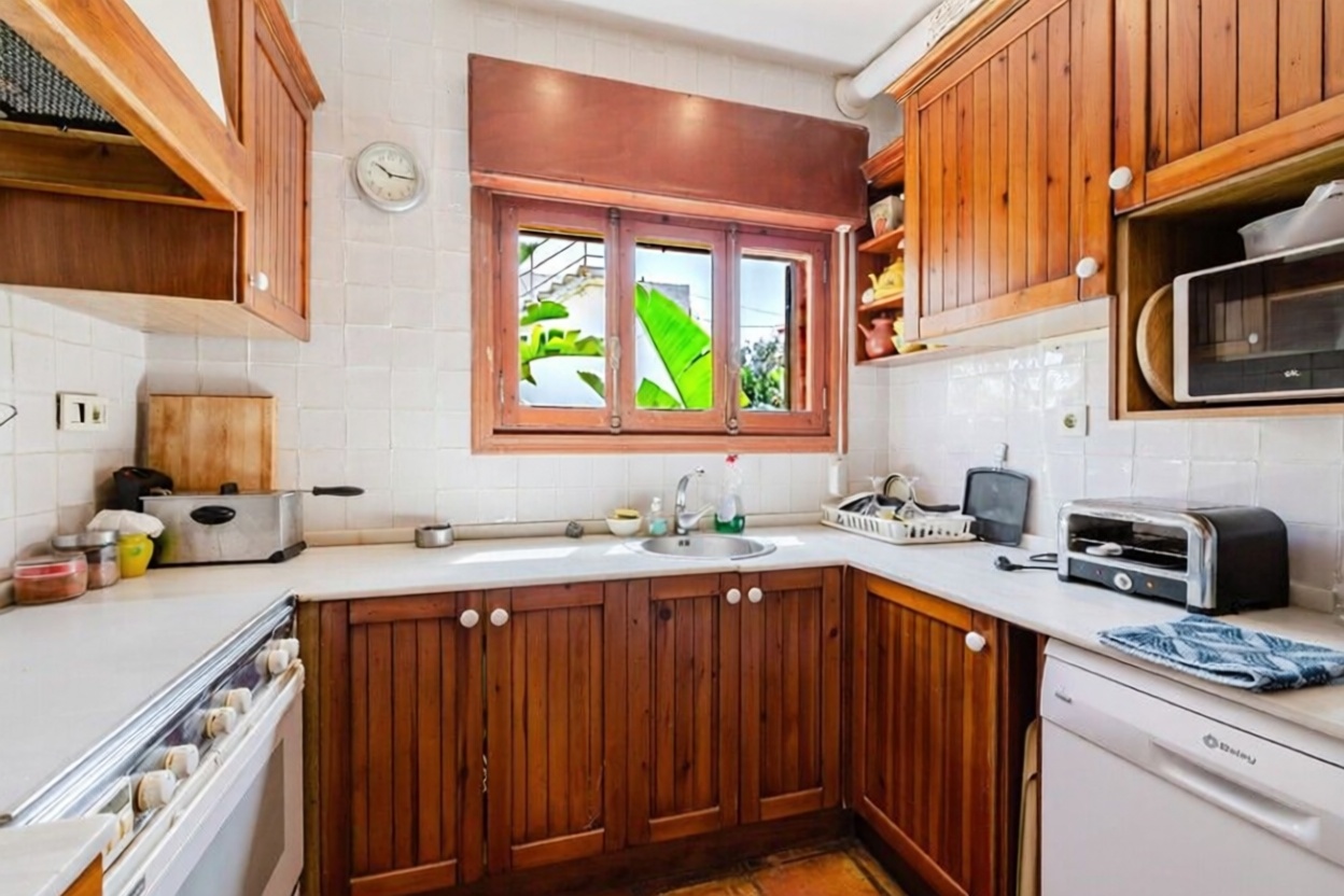 Chalet com acesso direto à praia em Salinas — Cozinha
