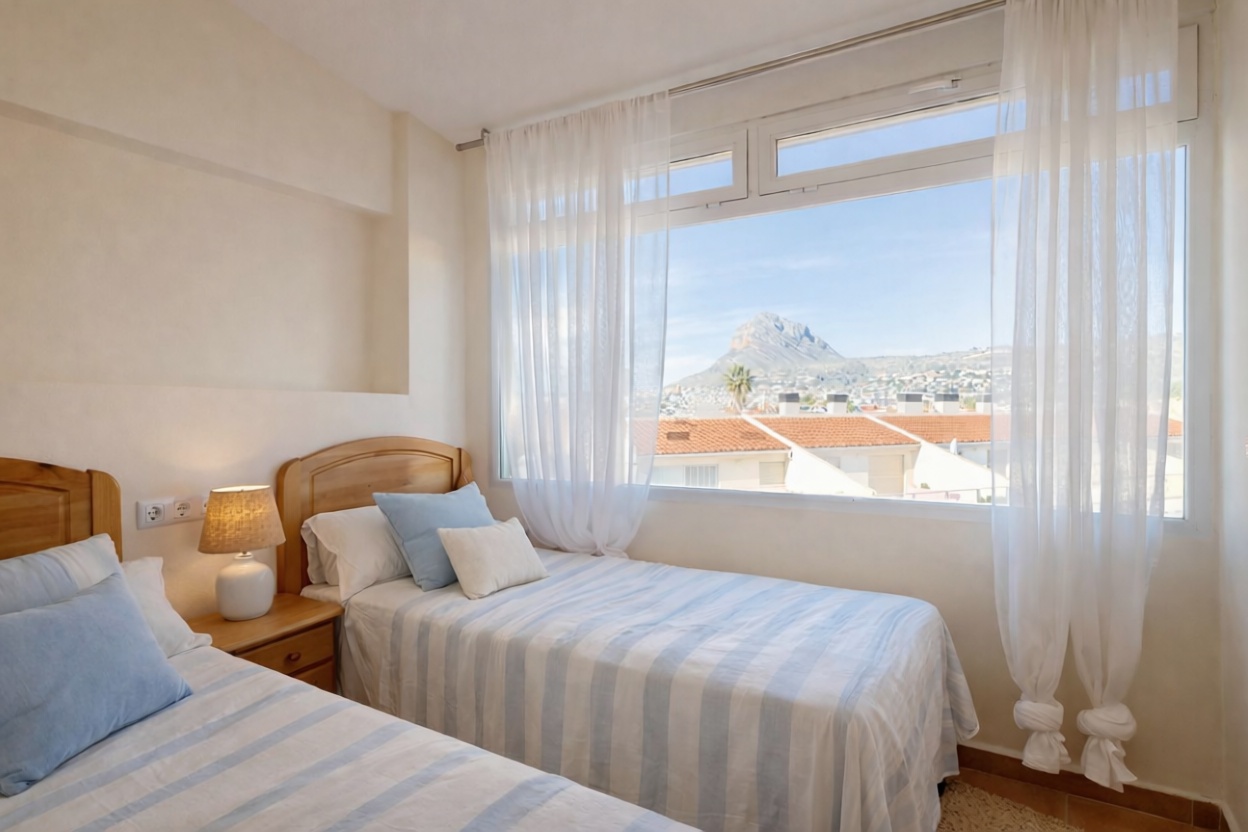 Ático en primera línea de mar en Jávea/Xàbia — Dormitorio