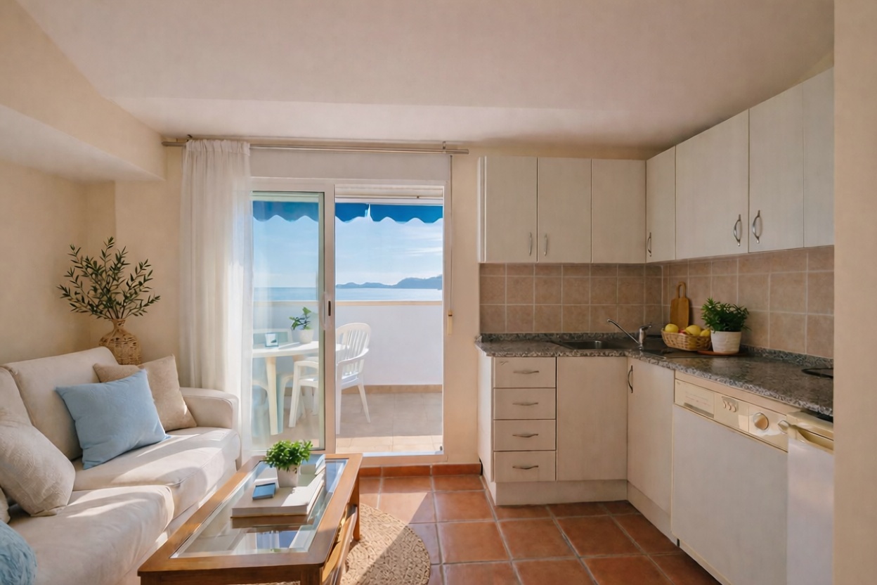 Ático en primera línea de mar en Jávea/Xàbia — Cocina