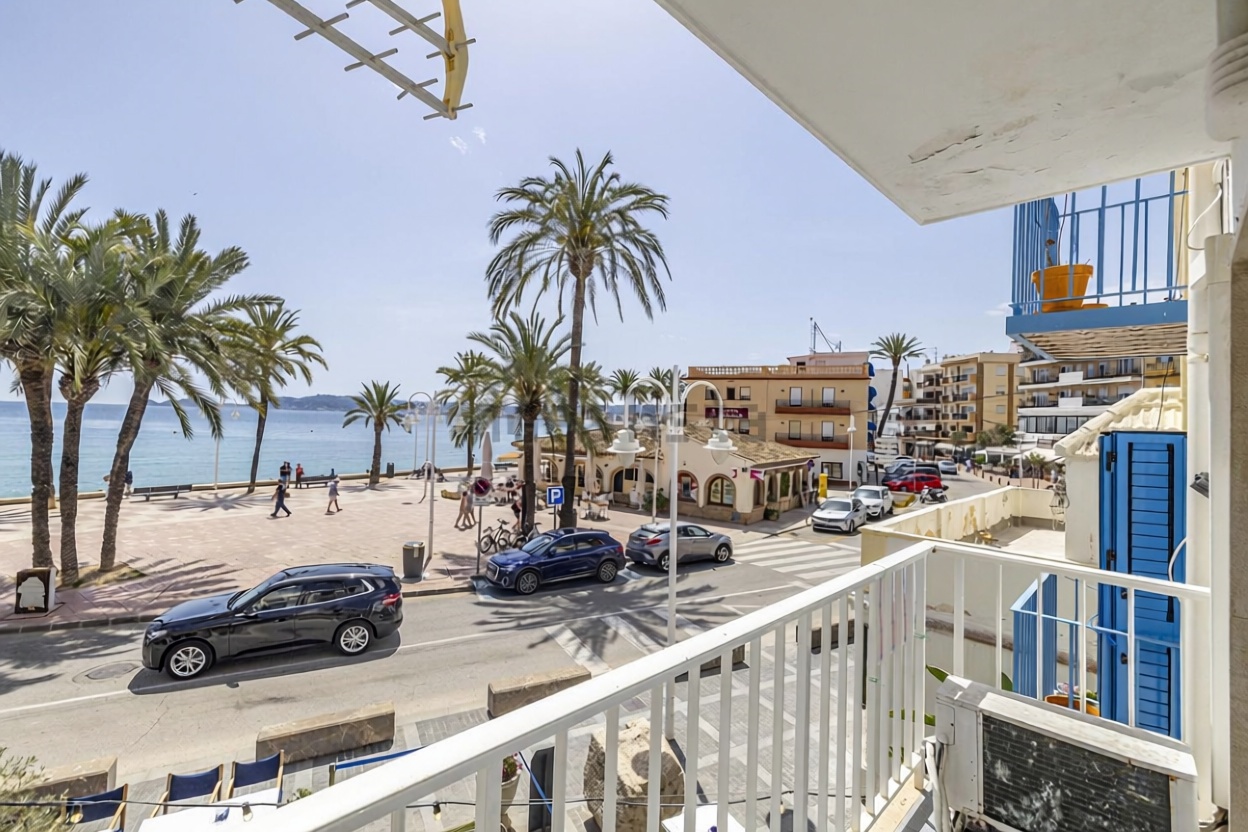 Wohnung in erste Strandlinie in Jávea/Xàbia — Meerterrasse
