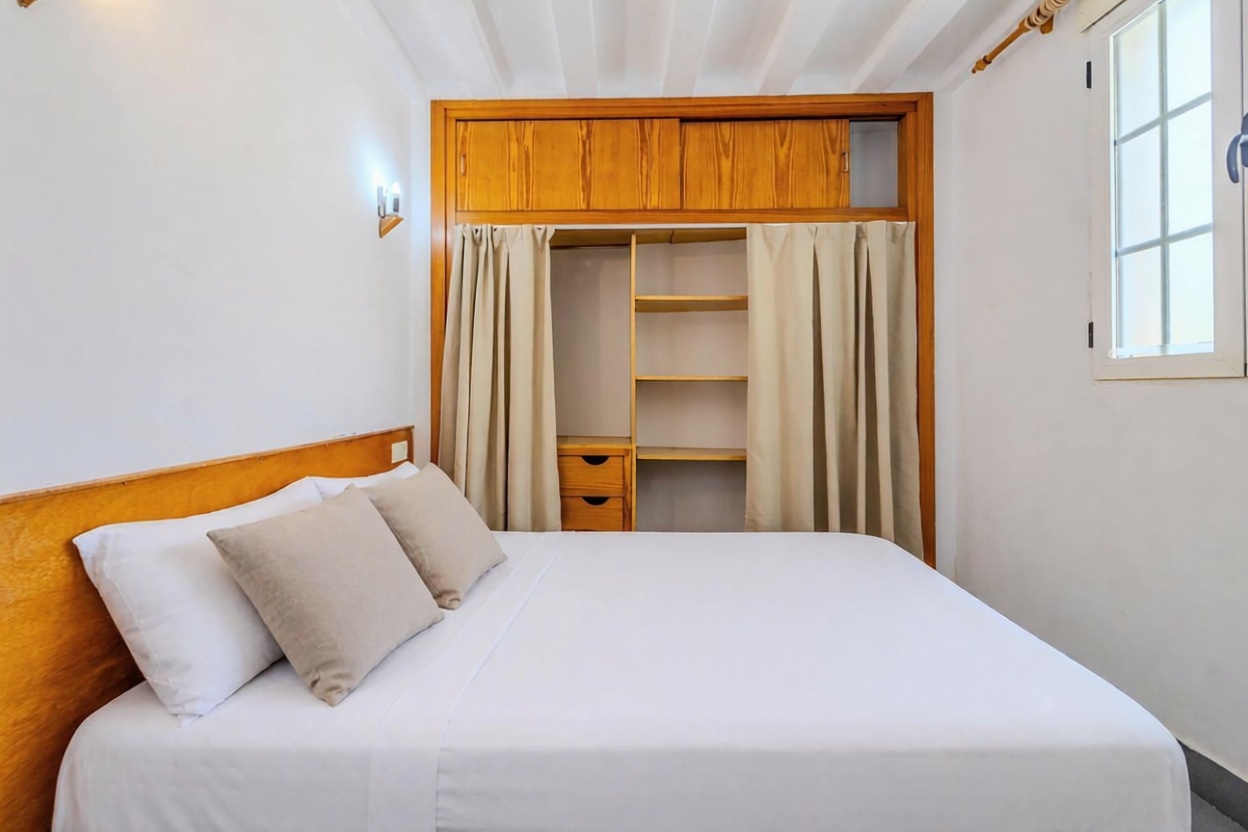 Wohnung in erste Strandlinie in Jávea/Xàbia — Schlafzimmer