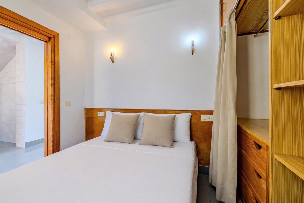 Wohnung in erste Strandlinie in Jávea/Xàbia — Schlafzimmer