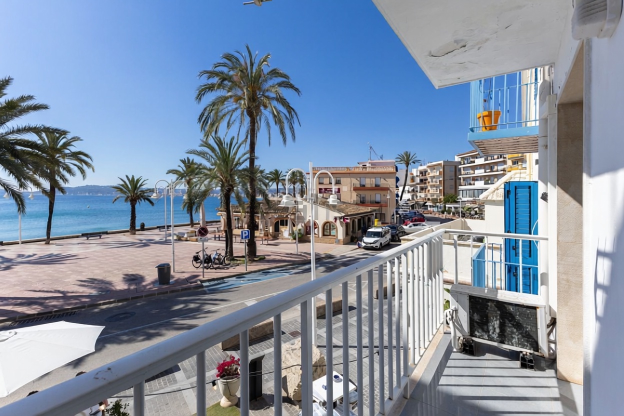 Beachfront flat in Jávea/Xàbia