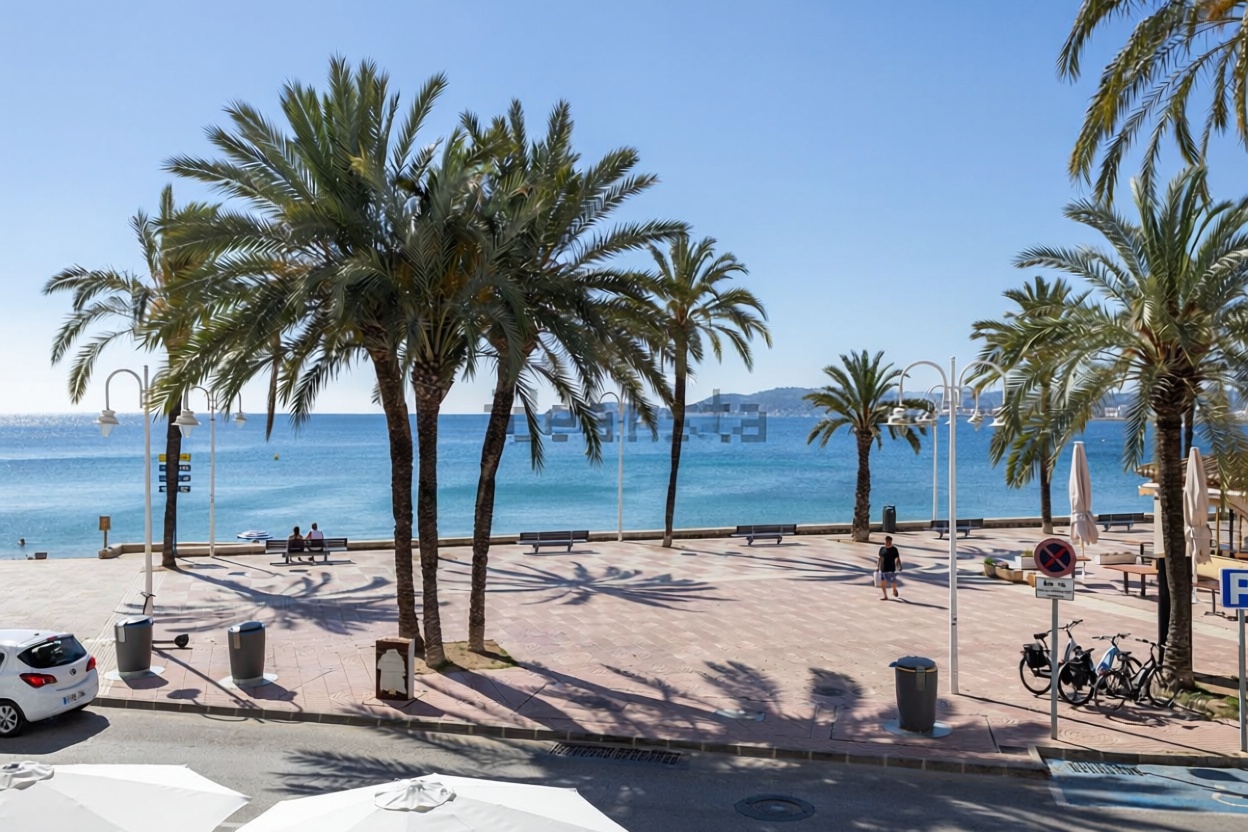 Wohnung in erste Strandlinie in Jávea/Xàbia — Meerblick