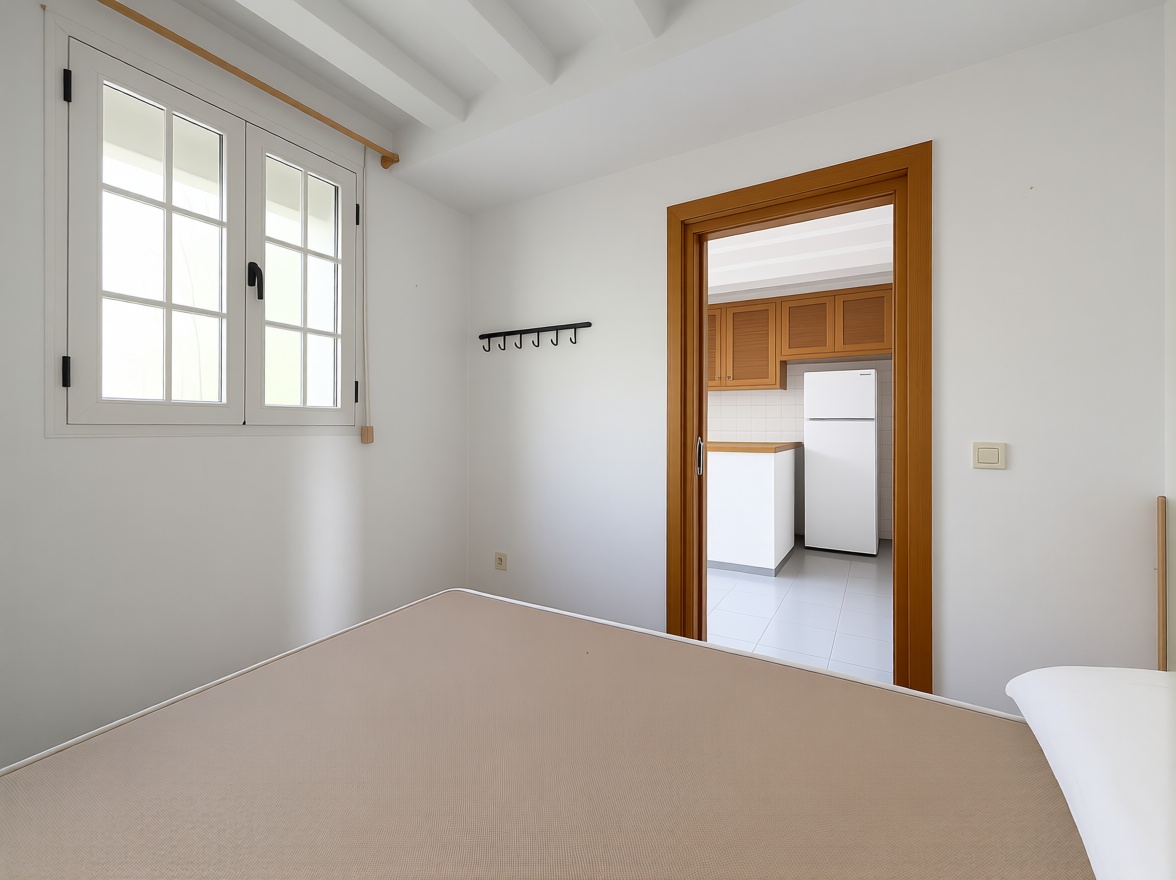 Piso en primera línea de playa en Jávea/Xàbia — Dormitorio