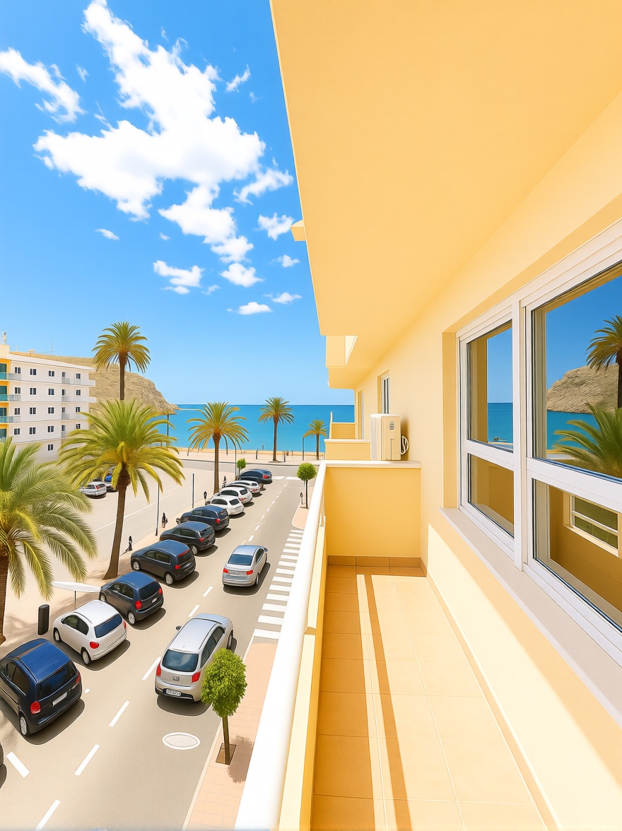 Wohnung in erste Strandlinie in Jávea/Xàbia — Meerterrasse