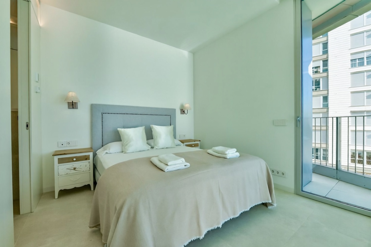 Apartamento à venda pé na areia em Calpe — Terraço mar